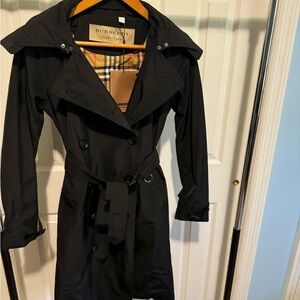 Burberry Trench Coat with Hood